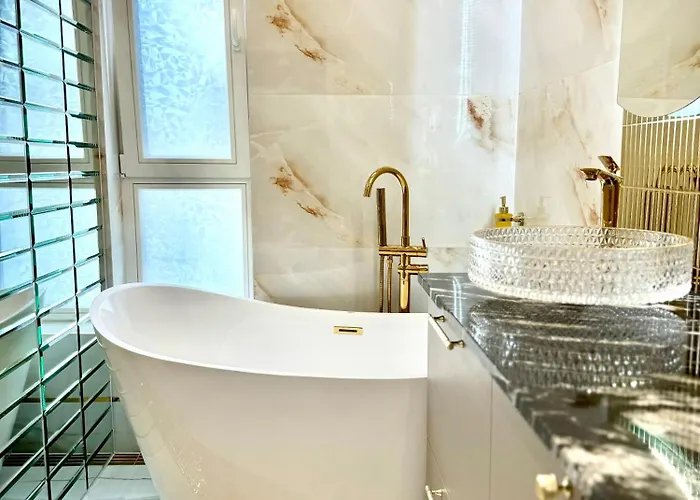 Aparti Goldnwhite Galaxy Апартаменти Щецин